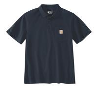 Carhartt - Midweight S/S Pocket Polo - Polo-Shirt, Gr. XXL, blau (Navy)