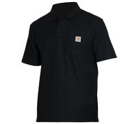 Carhartt Loose Fit Midweight S/S Pocket Polo Shirt schwarz