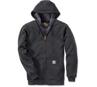 Carhartt Zip Hooded Sweatshirt K122 Zip Hoodie Sweatshirt-Jacke - Größe M - Farbe crh-carbon heather