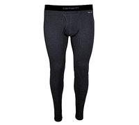 Carhartt Mittelschwere Herren-Unterhose aus 100% Baumwolle, Schwarz meliert, X-Large Hoch