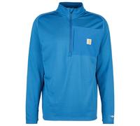 Carhartt - Mock Neck Half-Zip T-Shirt - Longsleeve, Gr. XL, blau (DarkHorizonBlue)