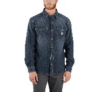 Carhartt Montana Denim Relaxed L/S Shirt Men Wyatt S