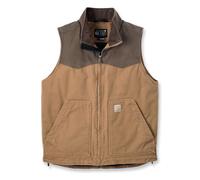 Carhartt Montana Rugged Flex Relaxed Fit Duck Weste, braun, Größe 2XL für Männer