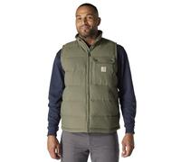 Carhartt Montana Herren-Isolierte Weste mit lockerer Passform, Dusty Olive, L