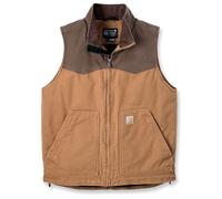 Carhartt Montana Rugged Flex Relaxed Fit Duck Weste, braun, Größe 2XL für Männer