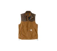 Carhartt Montana Rugged Flex Relaxed Fit Duck Weste, braun, Größe S für Männer