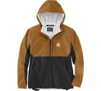 Carhartt Monterey Regenjacke, braun/schwarz, Größe XL