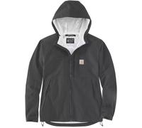 Carhartt Monterey Regenjacke, schwarz, Größe XL für Männer