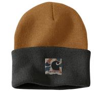 Carhartt Mütze Knit Camo Beanie braun 0