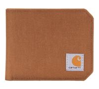 Carhartt Herren Bifold und Passcase Durable Billfold Wallets, erhältlich in Leder-und Canvas-Stilen Geldbörse, Nylonente Brown, Einheitsgröße