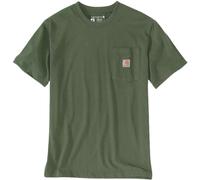 Carhartt Pocket Outdoor Graphic T-Shirt, grün-braun, Größe L für Männer