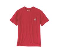 Carhartt Relaxed Fit Heavyweight K87 Pocket T-Shirt, rot, Größe XS für Männer