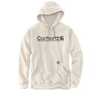 Carhartt Rain Defender Herren-Sweatshirt, lockere Passform, mittelschwer, Logo-Grafik, Malt, X-Large