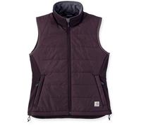 Carhartt Rain Defener Relaxed Fit Lightweight Damen Weste, burgunderrot, Größe XS