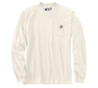 Carhartt Mountain Graphic Langarmshirt cremeweiß - M