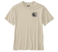 Carhartt Relaxed Fit C Graphic T-Shirt creme Größe: L