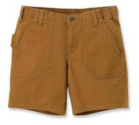 Carhartt RELAXED FIT CANVAS WORK SHORT, Damen | Carhartt Brown 36