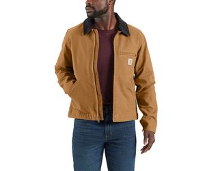 Carhartt Relaxed Fit Duck Detroit Jacket 106234 - Größe S - Farbe carhartt brown