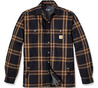 Carhartt Shirtjacke FLANNEL SHERPA-LINED 106354 black S