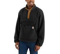 Carhartt Herren Fleecepullover Relaxed Fit Fleece, Farbe: Schwarz, Größe: L