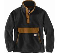 Carhartt RELAXED FIT FLEECE PULLOVER Damen Black - Größe: XS