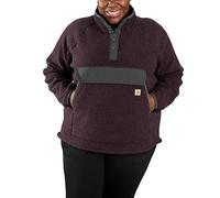 carhartt RELAXED FIT FLEECE PULLOVER Damen - Blackberry Heather 104 XS