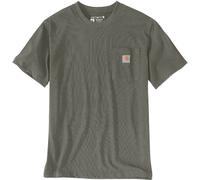 Carhartt - Workw Pocket S/S - T-Shirt, Gr. XS, grau (DustyOlive)