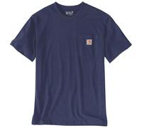 Carhartt Dearborn Relaxed Pocket T-Shirt, blau, Größe M für Männer