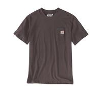 Carhartt Men's K87 Pocket Short Sleeve T-Shirt Dark Sepia XXL