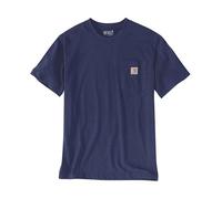 Carhartt Dearborn Relaxed Pocket T-Shirt, blau, Größe L für Männer