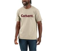 Carhartt Relaxed Fit Logo Graphic T-Shirt beige Größe: L