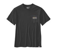Carhartt Relaxed Fit Pocket Script Graphic T-Shirt schwarz Größe: XL