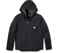 Carhartt - Washed Duck Sherpa Lined Jacket - Freizeitjacke, Gr. M, schwarz (Black)