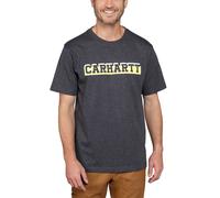 Carhartt RELAXED S/S LOGO GRAPHIC T-SHIRT 105909 - Größe S - Farbe carbon heather