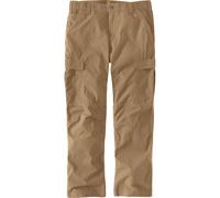 Carhartt Herren Force® Relaxed Fit Ripstop Cargo-Arbeitshose, Dunkles Khaki, W32/L34