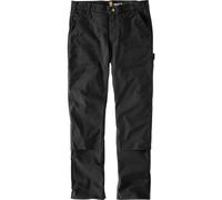 Carhartt Relaxed Straight Rugged Flex Duck Double-front Dungaree black (BLK) W33 L30
