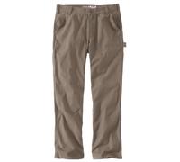 Carhartt Relaxed Straight Rugged Flex Duck Dungaree Hose, sand, Größe 32/30
