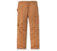 Carhartt - Relaxed Straight Steel Rugged Flex Canvas - Freizeithose, Gr. XXL 40 - Length: 32, orange (CarharttBrown)