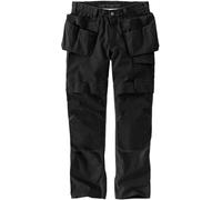 Carhartt Relaxed Straight Steel Rugged Flex Ripstop Double-Front Cargo Hose, schwarz, Größe 28/32
