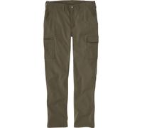 Carhartt Relaxed Tapered Carhartt Force Ripstop Cargohose, dunkles oliv, Größe 34/30