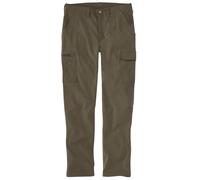 Carhartt Relaxed Tapered Carhartt Force Ripstop Cargohose, dunkles oliv, Größe 34/30