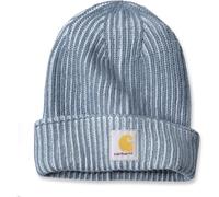 Carhartt Beanie 105560 – gerippt mit Bündchen – Acryl – One Size – Thundercloud