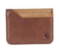 Carhartt Robuste Herren-Geldbörse aus Patina-Leder, erhältlich Farben, Braun, Einheitsgröße, Vordertasche, strapazierfähiges Segeltuch oder Leder, mit und ohne Geldklammer