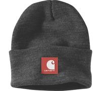 Carhartt Rubber Patch Watch Cap Beanie coal heather (CLH) OS