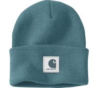 Carhartt Rubber Patch Watch Cap Beanie harbor teal (HV2) OS