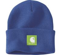 Carhartt Rubber Patch Watch Cap Beanie rancher's sky (HW6) OS