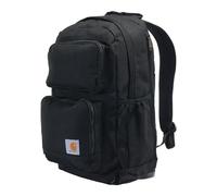 Carhartt Rucksack mit 28 l Fassungsvermögen, robuster Rucksack mit Laptop-Hülle und abriebfestem Duravax-Boden, Doppelfach für den täglichen Gebrauch, Schwarz, Einheitsgröße