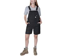 Carhartt - Rugged Flex Canvas Shortall - Kurze Damenhosen - Black XS