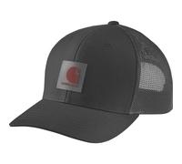 Carhartt Rugged Flex Twill Mesh-Back Logo Patch Cap schwarz