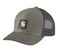 Carhartt Herren Rugged Flex Twill Mesh Back Logo Patch Cap, Dusty Olive, Einheitsgröße